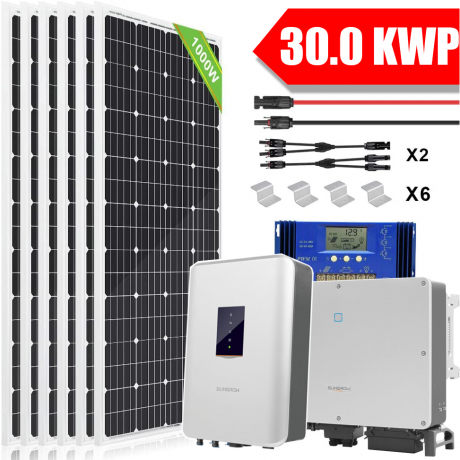 Hệ hòa lưới 30KW -3Pha